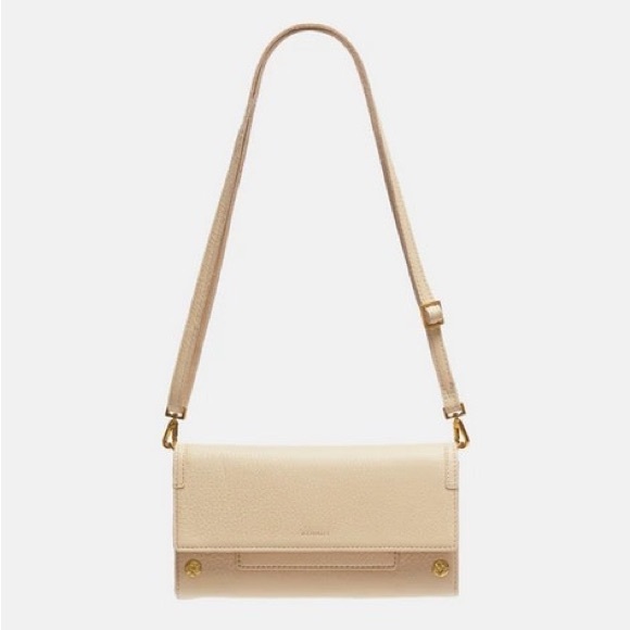 Hammitt AJ crossbody clutch in blush/beige color. Retail for $375. - Picture 3 of 4